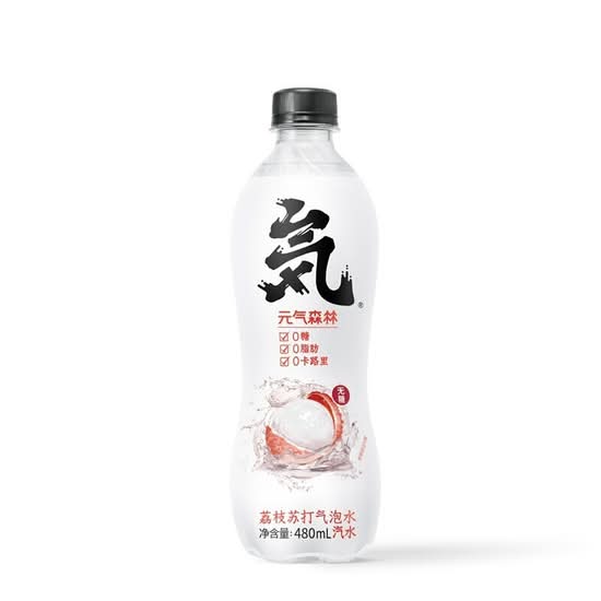 元气森林白桃气泡水